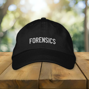 Forensics Embroidered Hat
