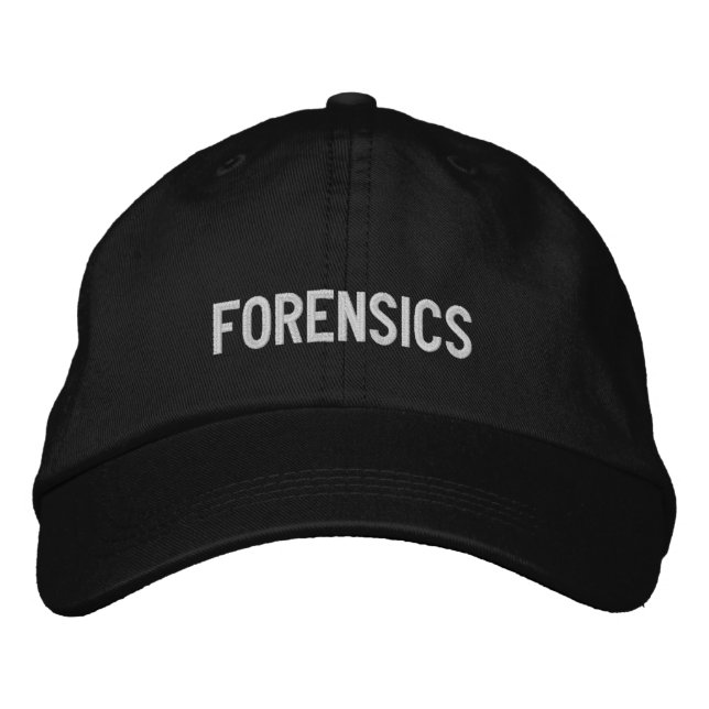 Forensics Embroidered Hat (Front)