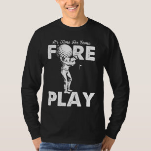 Foreplay Innuendo Funny Golf Adult Humour T-Shirt