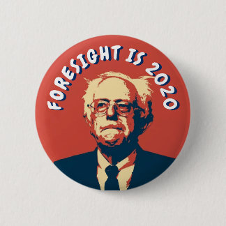 Foresight is 2020 6 cm round badge