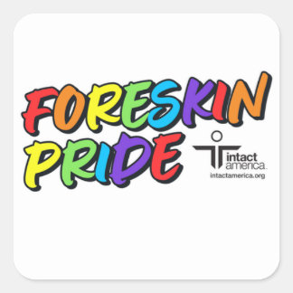 Foreskin Pride — Sticker — White