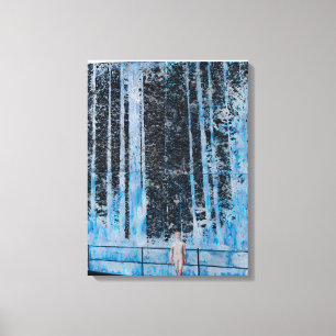 Forest- 4 Hours of Daylight 2009 Canvas Print