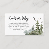 Forest Adventure Baby Shower Books for Baby