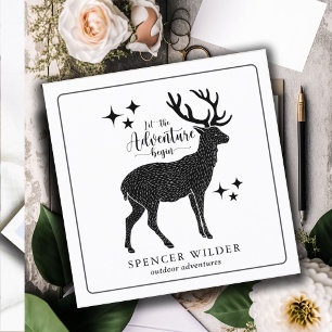 Forest Adventure Nature Guide Square Business Card