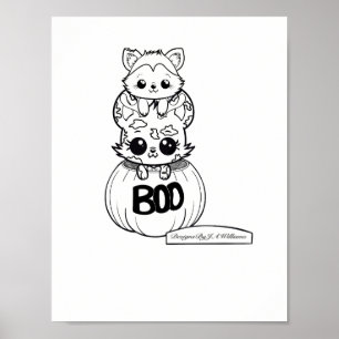 Forest and Archer Colour Your Own Poster