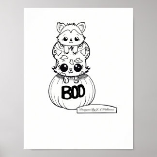 Forest and Archer Colour Your Own Poster