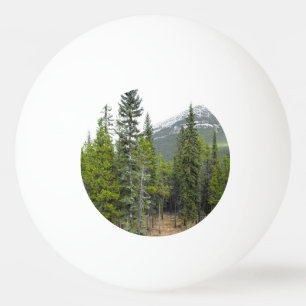 Forest and Mountain Scene Ping Pong Ball