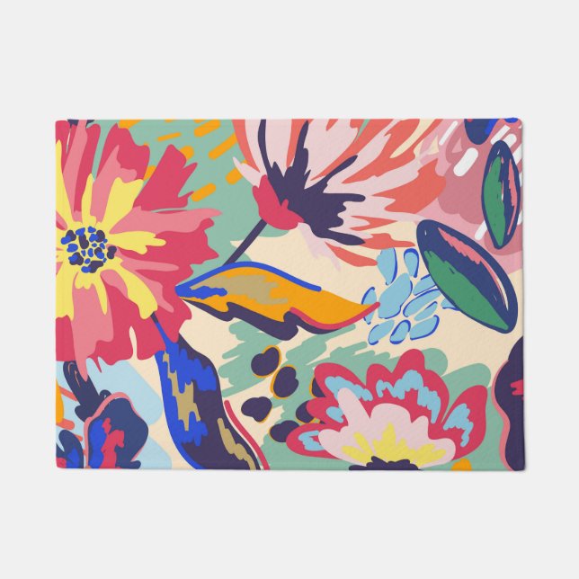 Forest and roses doormat (Front)