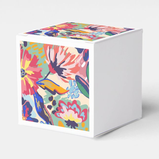 Forest and roses favour box (Front Side)