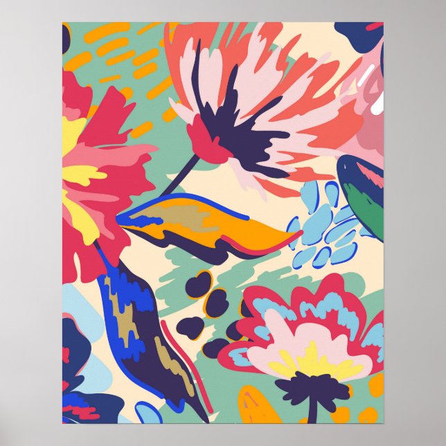 Forest and roses poster (Front)