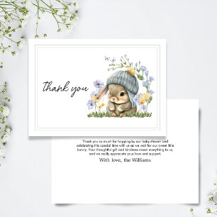 Forest Animal Baby Shower Thank You Card