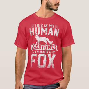 Forest Animal This Is My Human Costume Im Really A T-Shirt