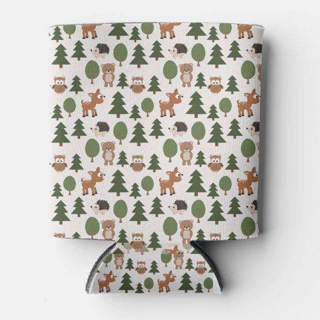Forest Animals Can Cooler (Front)