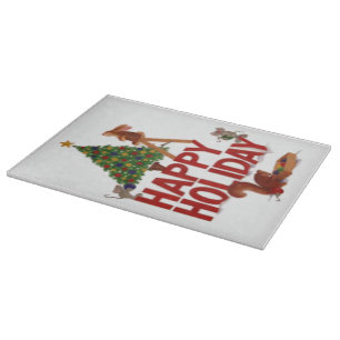 Forest Animals Cutting Board