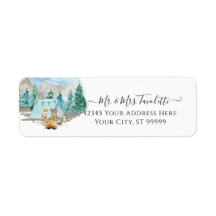 Forest Animals Deer Bear Woodland Baby Shower