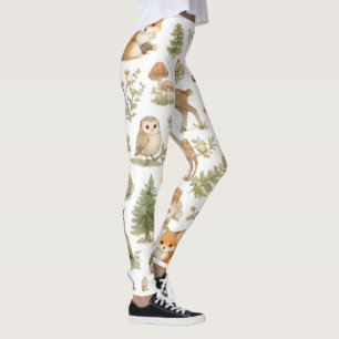 Forest Animals Leggings