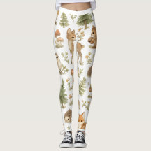 Forest Animals Leggings
