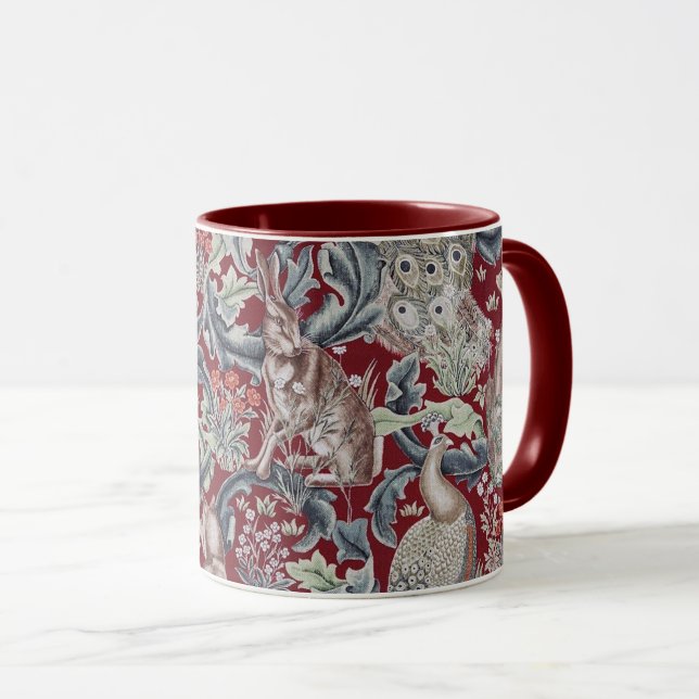 Forest Animals, William Morris Mug (Front Right)