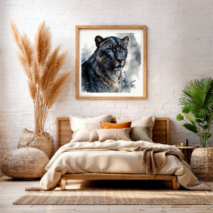 Forest Animals Woodland Wall Art   Rustic Poster