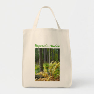 Forest art tote bag
