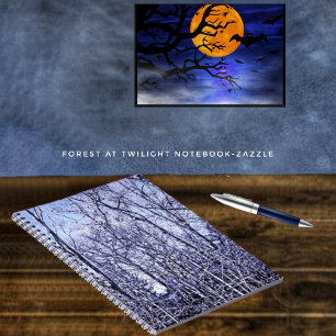 Forest At Twilight Notebook
