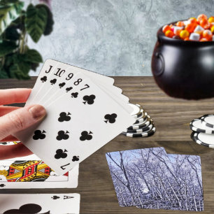 Forest At Twilight Playing Cards