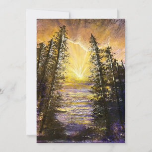 Forest Awakening Thank You Card