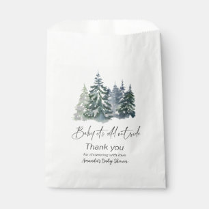 Forest Baby It’s Cold Outside Winter Baby Shower Favour Bags
