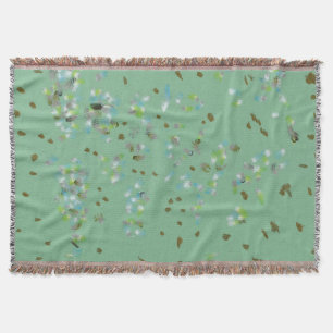 Forest Birds Throw Blanket