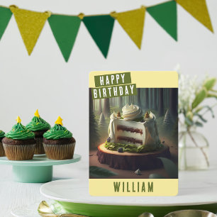 Forest Birthday Card