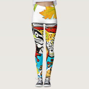 Forest Black Bear Majesty Design Leggings