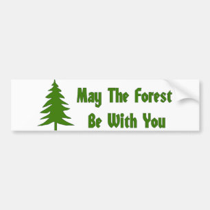 Forest Blessing Bumper Sticker