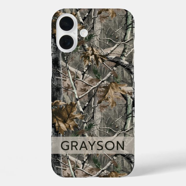 Forest Branches Camouflage Personalised Case-Mate iPhone Case (Back)