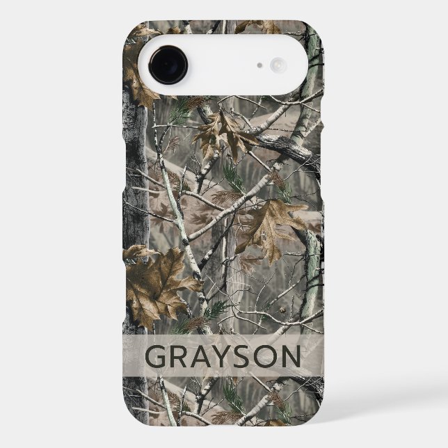 Forest Branches Camouflage Personalized (Back)