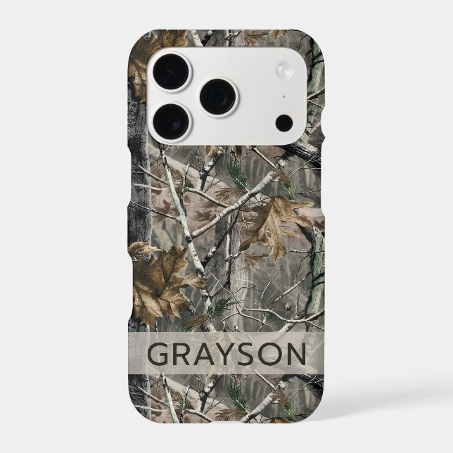 Forest Branches Camouflage Personalized (Back)