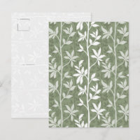 Forest Breeze Modern Botanical Silhouette Art