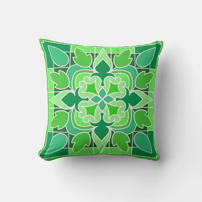 Forest Burst Reversible Cushion (Front)