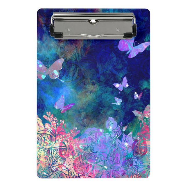 Forest_Butterflies Mini Clipboard (Front)