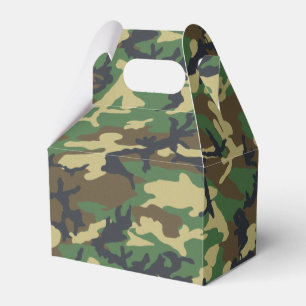 Forest Camo Favour Box