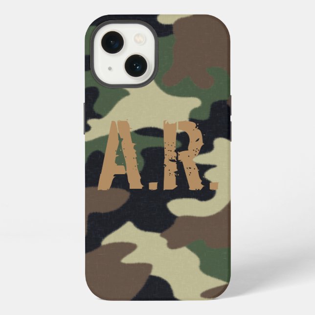 Forest Camo iPhone 6 Case (Back)