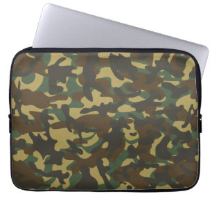 Forest Camouflage  Laptop Sleeve
