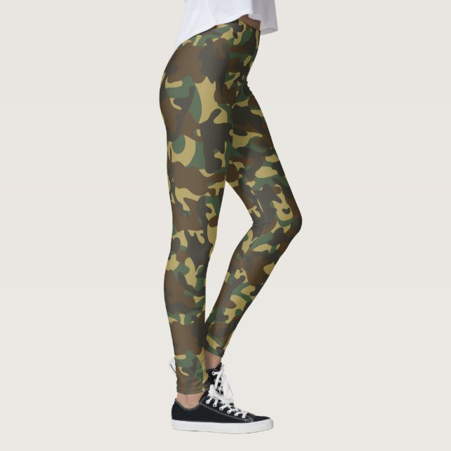 Forest Camouflage  Leggings (Right)