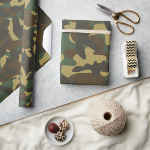 Forest Camouflage  Wrapping Paper