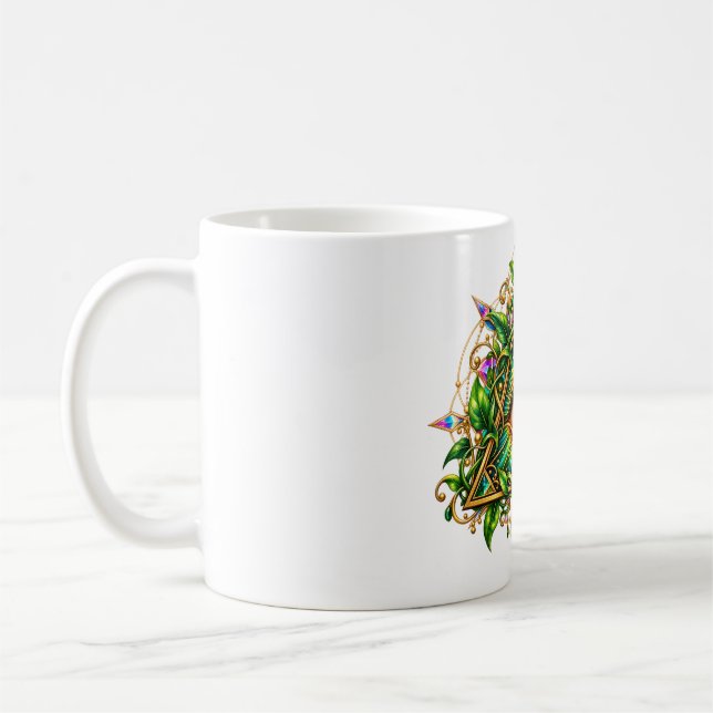 Forest Canopy Eye Coffee Mug (Left)