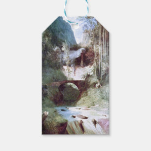 Forest Canyon (by Carl Blechen) Gift Tags