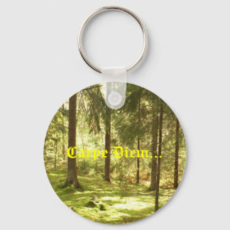 Forest - Carpe Diem Key Ring