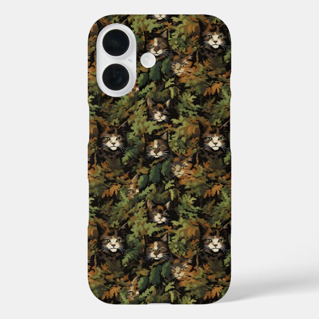 Forest Cat Pattern Case-Mate iPhone Case (Back)