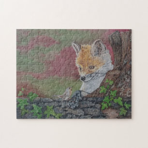 Forest Chats Jigsaw Puzzle