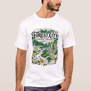 Forest City London Ontario Wildlife and Nature T-Shirt