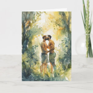 Forest Clearing Embrace Card